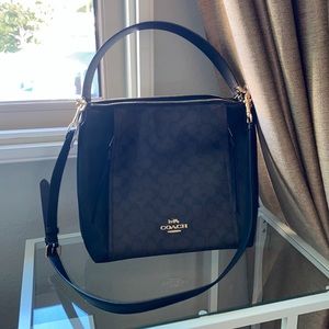 Coach marlon signature canvas bag